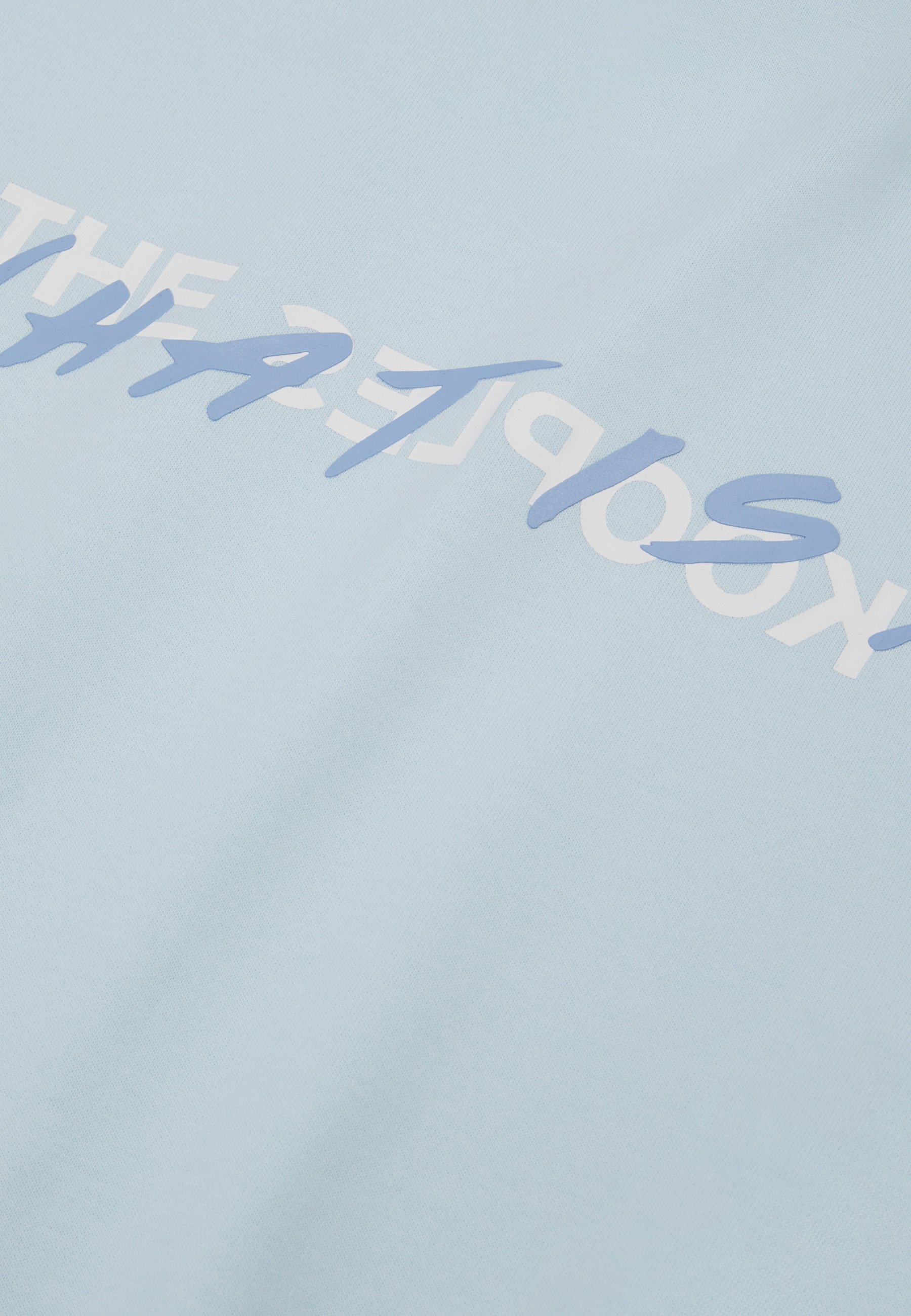 The Kooples MC - T-shirt met print - blauwe lucht