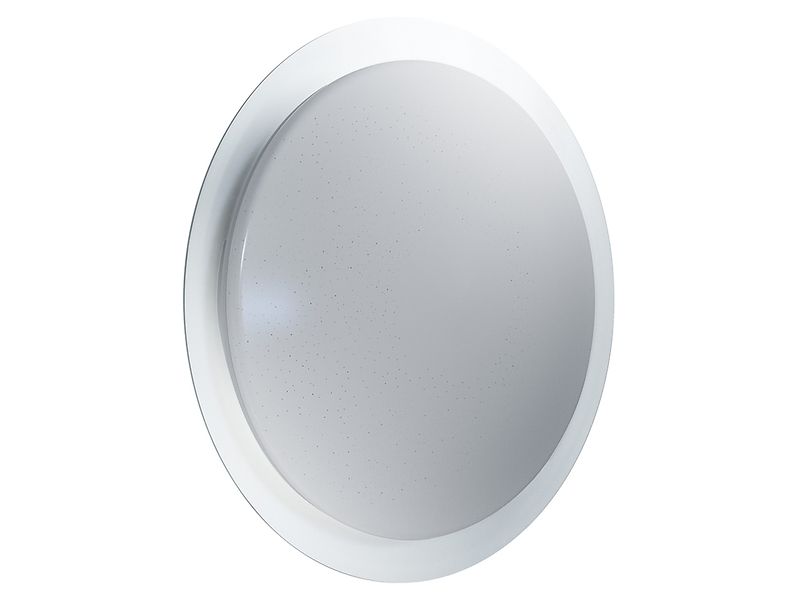 Plafon Orbis LED 50 cm aluminiowy biały