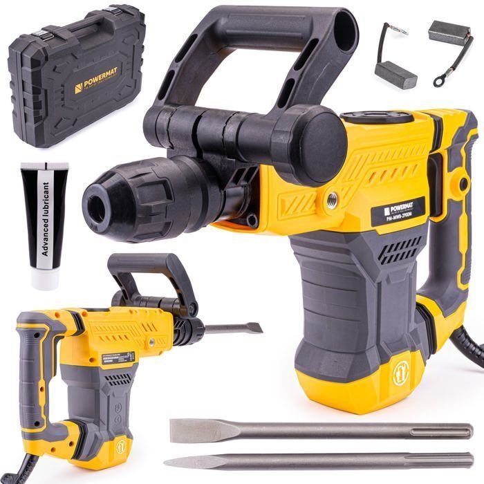 Martelo rotativo SDS-MAX de 2900 W