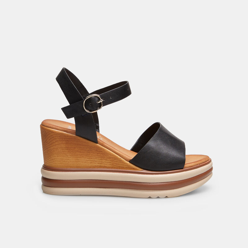 Kvinnors kilklackade sandaler