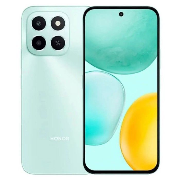 Smartphone HONOR X6C, 6 GB de RAM, 128 GB de ROM, color cian océano.
