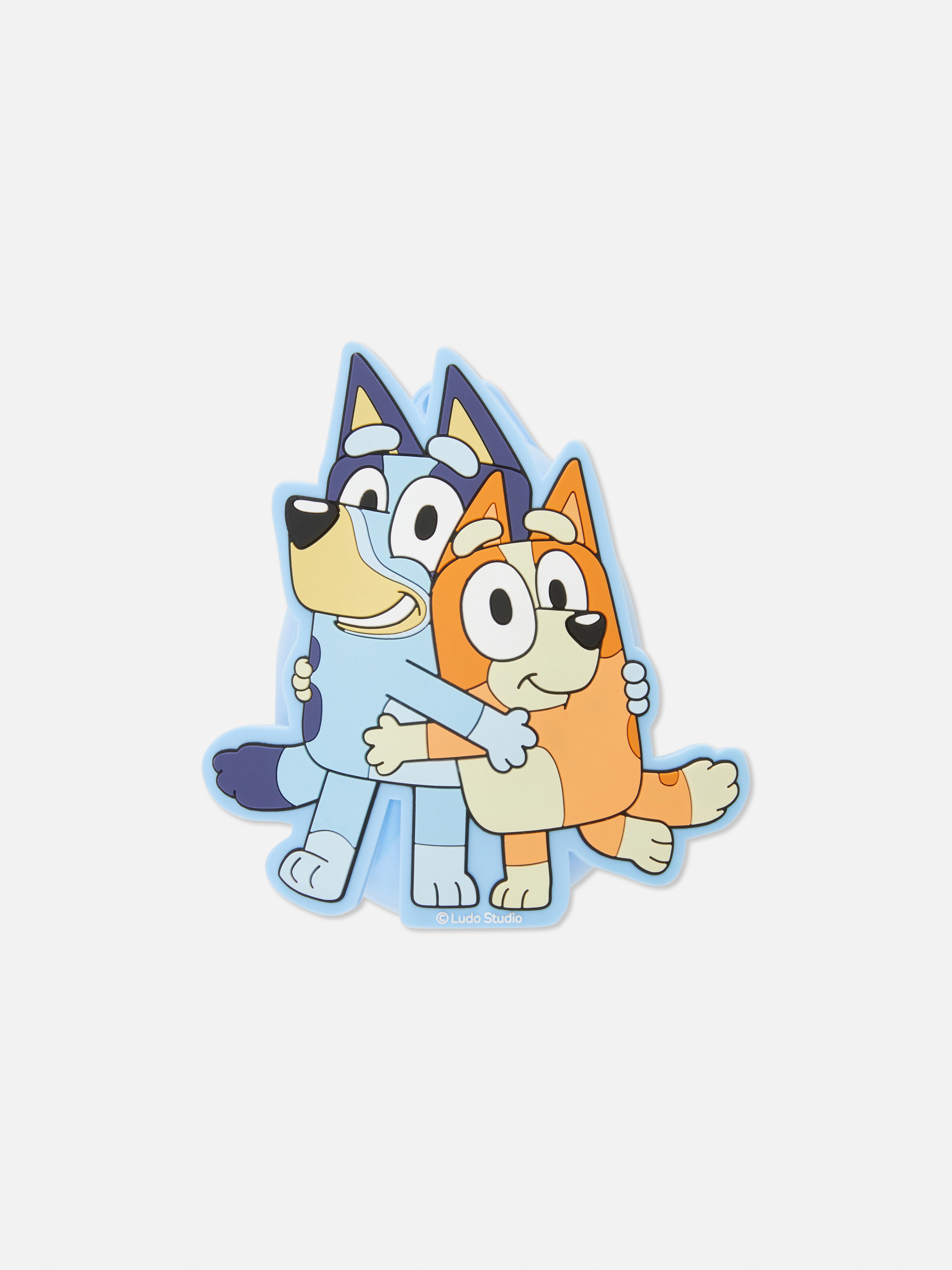 Perie de păr de călătorie Bluey O perie de păr potrivită pentru călătorii, cu un design Bluey
