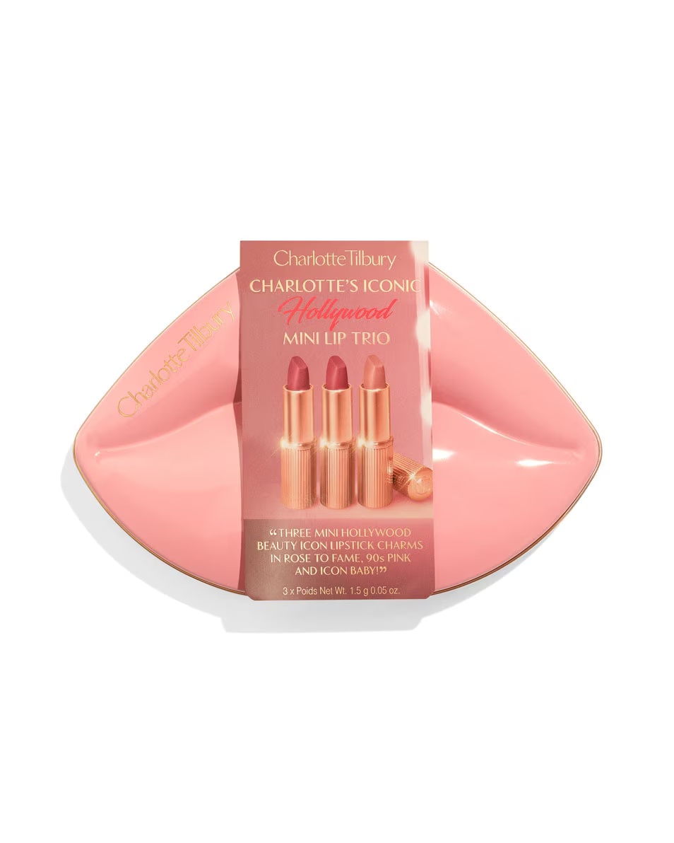 CHARLOTTE TILBURY KISSING HOLLYWOOD ICONIC MINI LŪPŲ TRIO