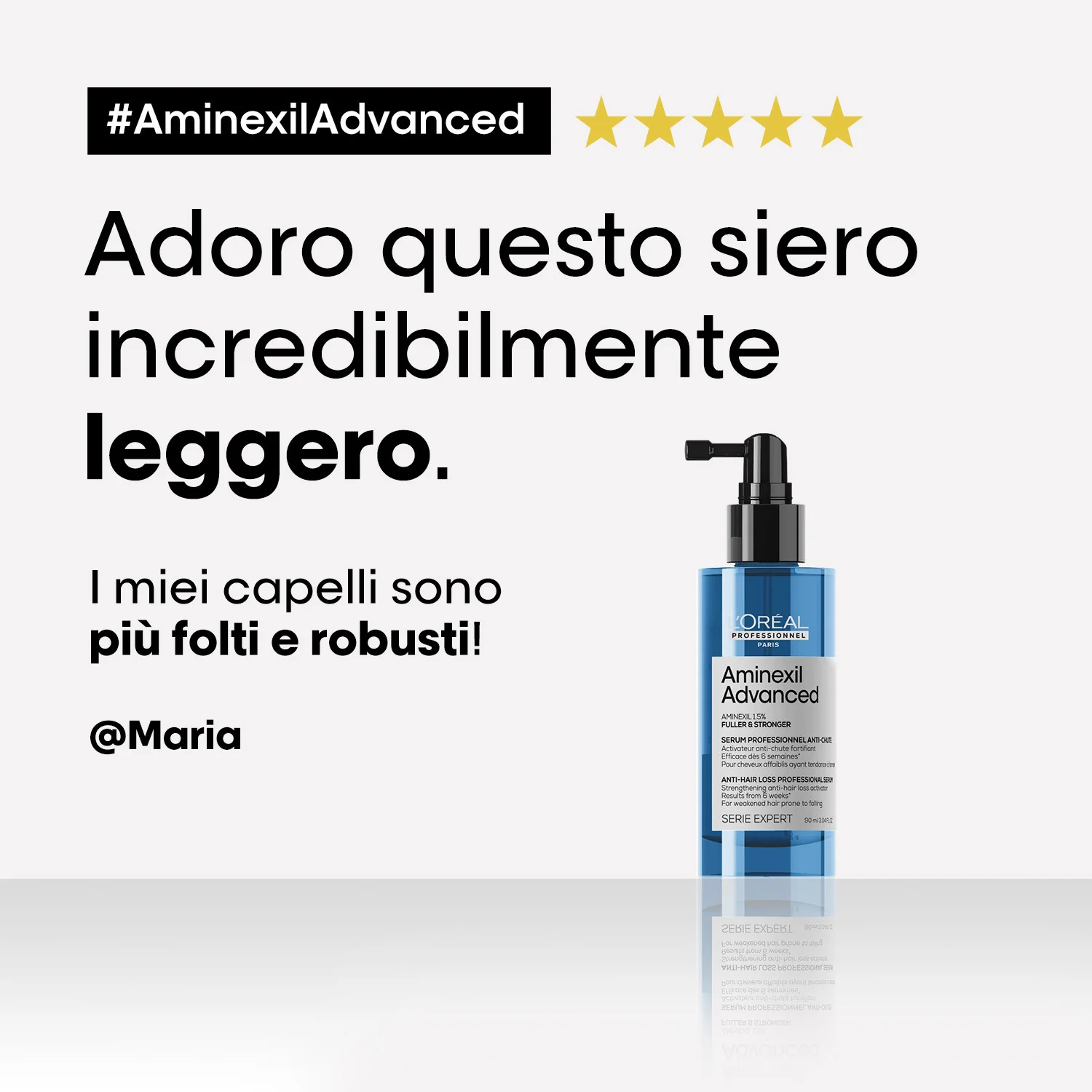 SERIE EXPERT New Aminexil Advanced Fiale - Trattamento Anticaduta Capelli
