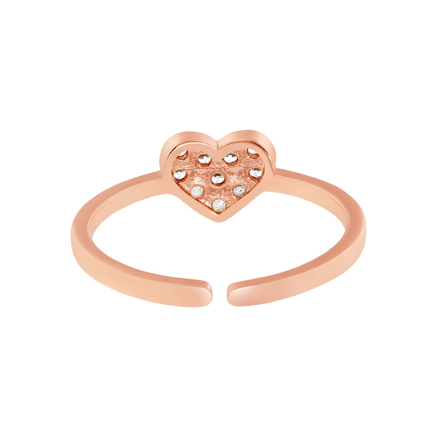 Heideman Bague Amber couleur or rose