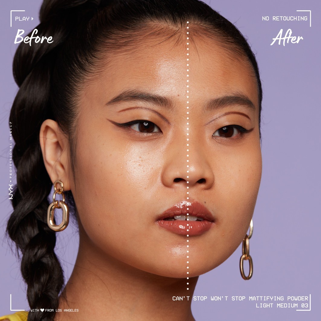 NYX Professional Makeup Powder Can't Stop Won' Stop Mattifying pudra – 6 g