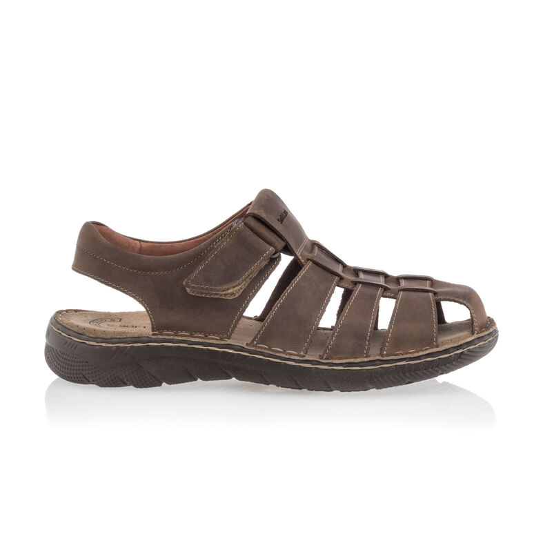  Brune sandaler / sko med åpen tå for menn