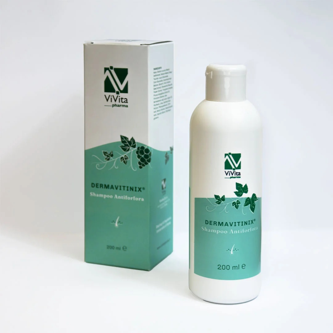 VIVITA Dermavitinix Anti-roosshampoo 200 ml Voor roos en seborroïsche dermatitis