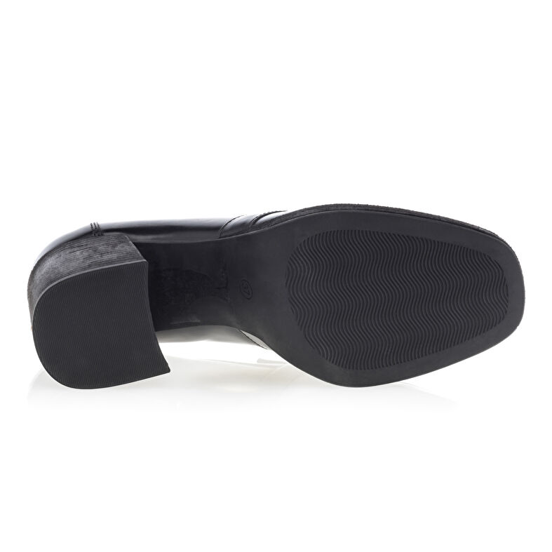 Svarte loafers/båtsko til dame