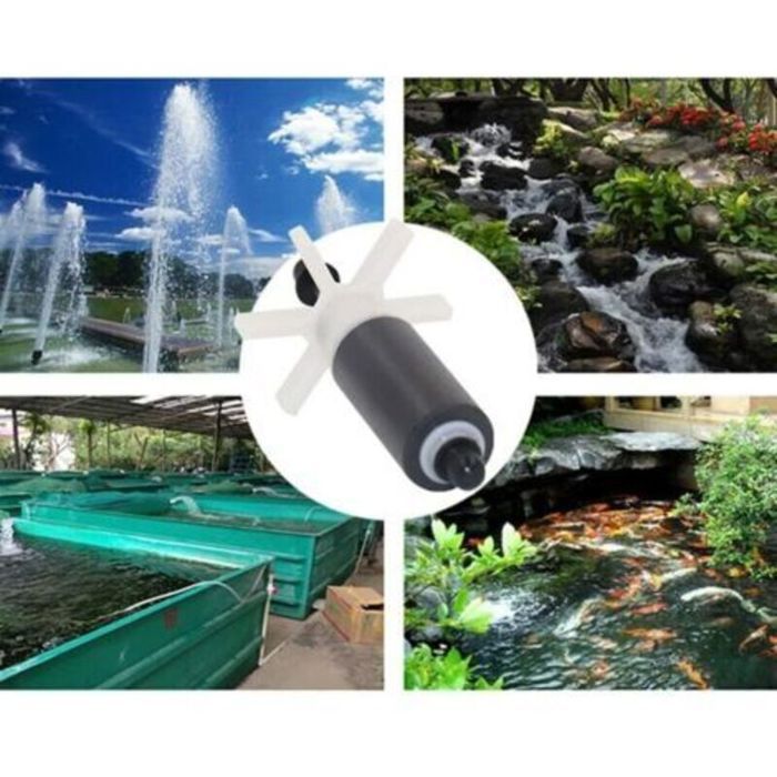 Rotor de turbina para bomba de agua Lay-Z-Spa - 1, apto para spas, kit de sellado de 2,5 m incluido - Plástico Ninguno