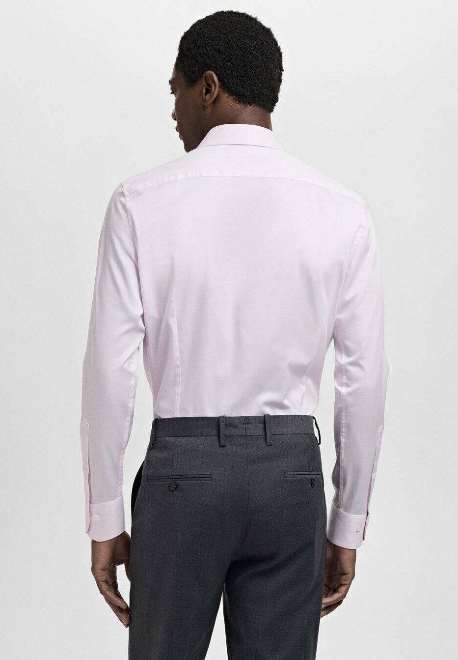 Chemise habillée Mango - rose clair