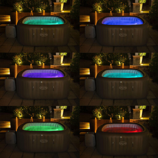  Jacuzzi Bestway Lay-z-spa Palma Hydrojet 7 personnes