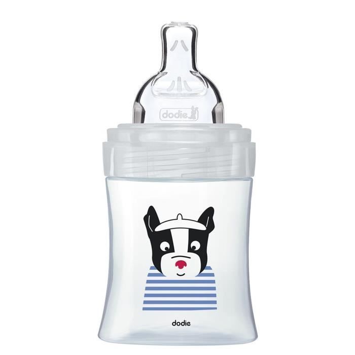 Biberon in vetro anticolica Dodie Sensation+ +0m Parigi 150ml