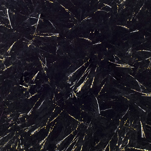 Cabaia Pompon Goud/Zwart Lurex zwart