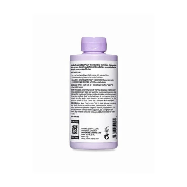 OLAPLEX Olaplex N° 4P Matizador Iluminador para Cabelos Loiros 250 ml Cabelos Brilhantes