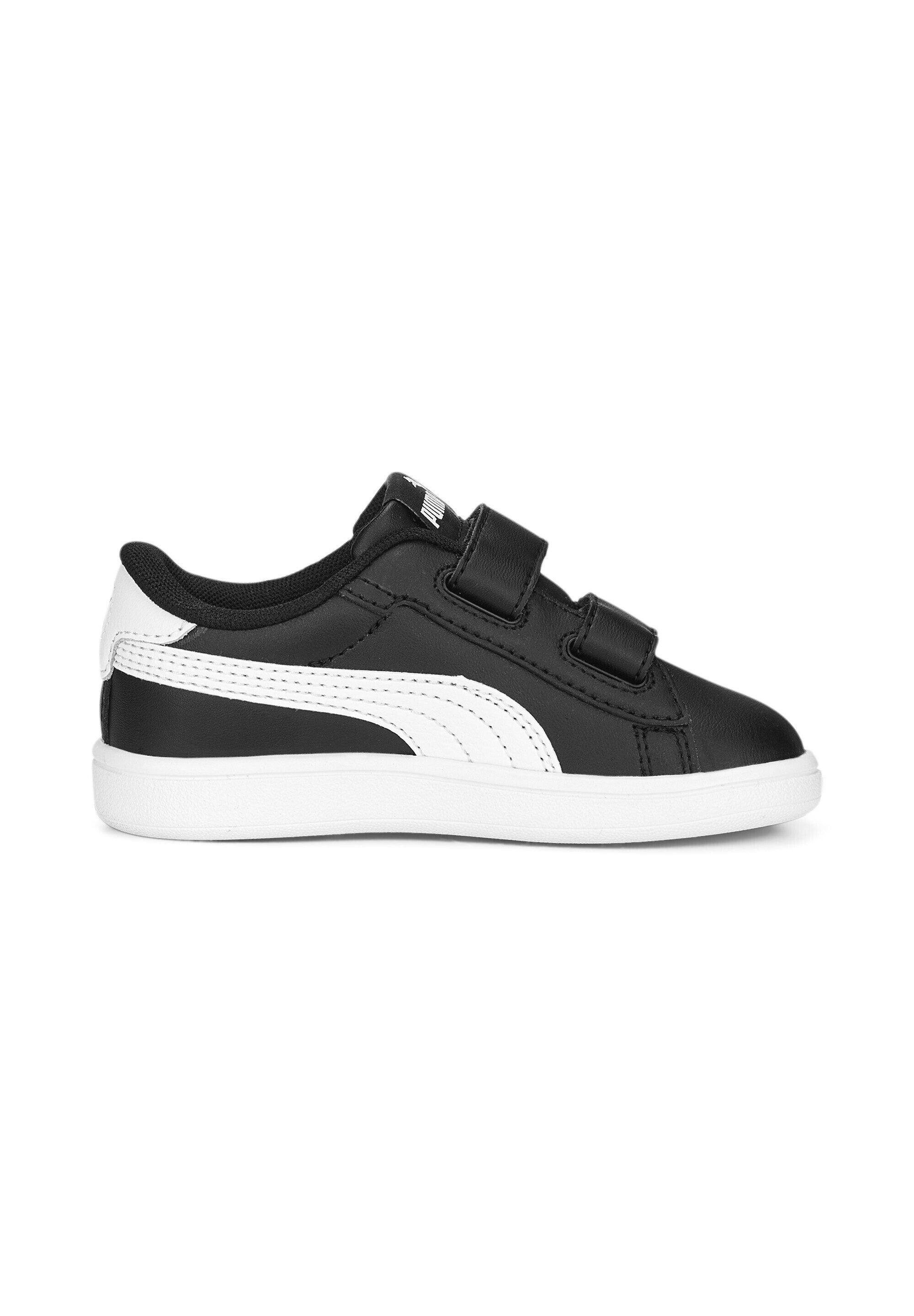 Puma SMASH 3.0 LV INF - Babyschoenen - zwart wit