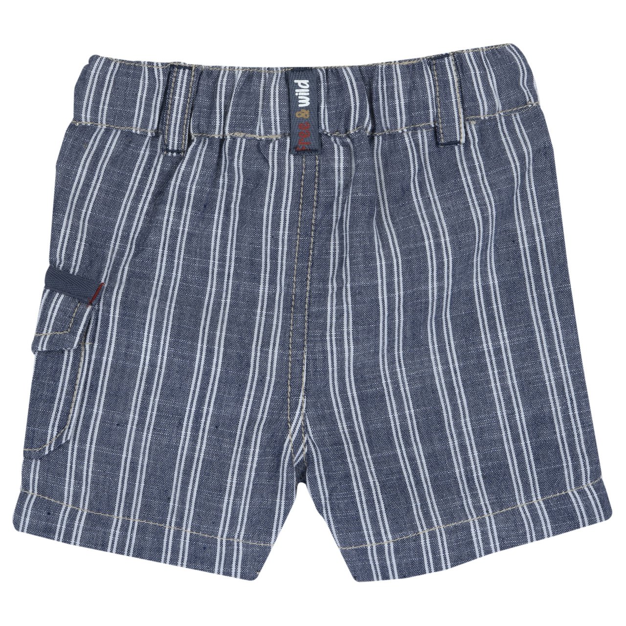 short rayé à cordon
