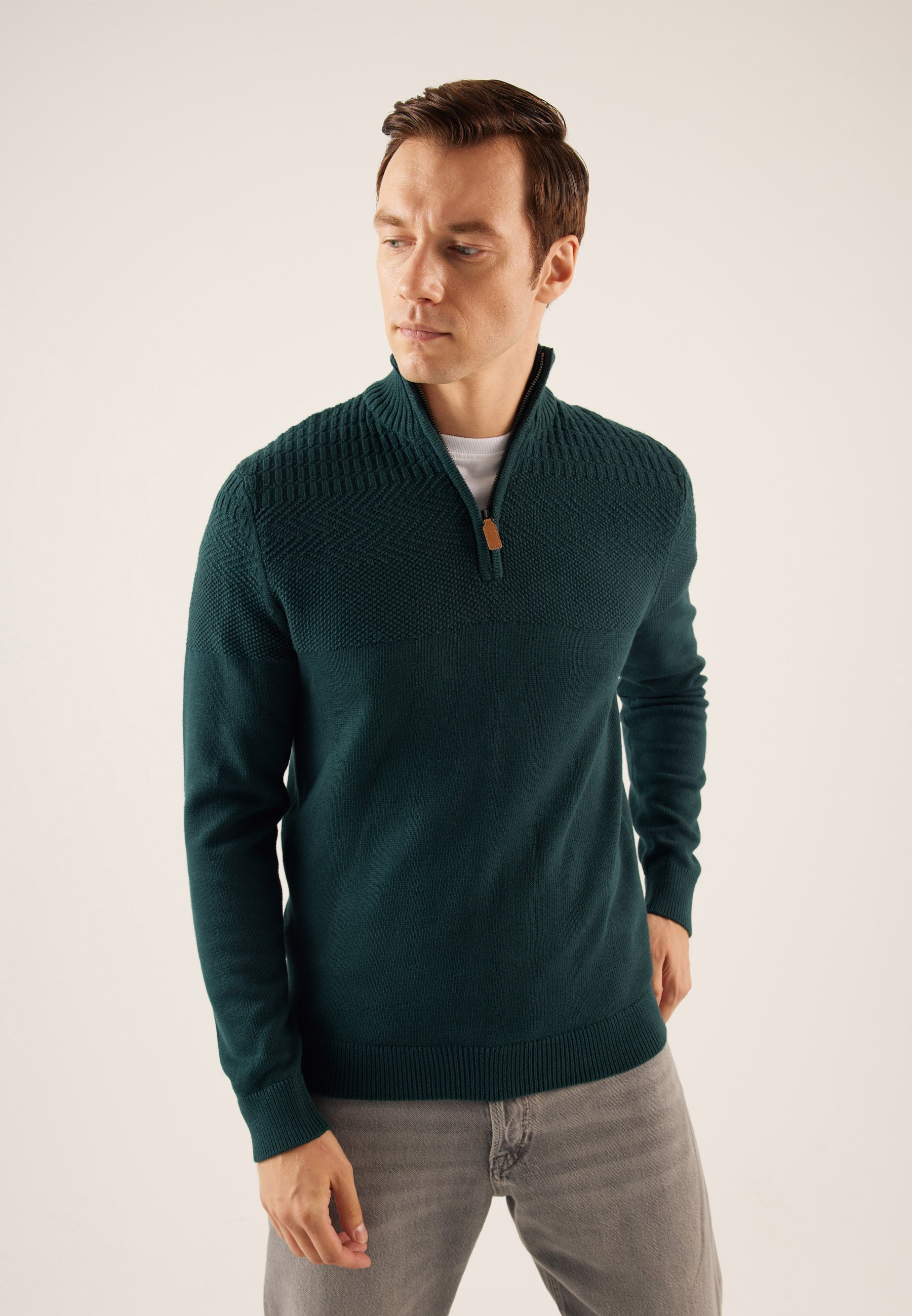 Pier One Pullover - dunkelgrün
