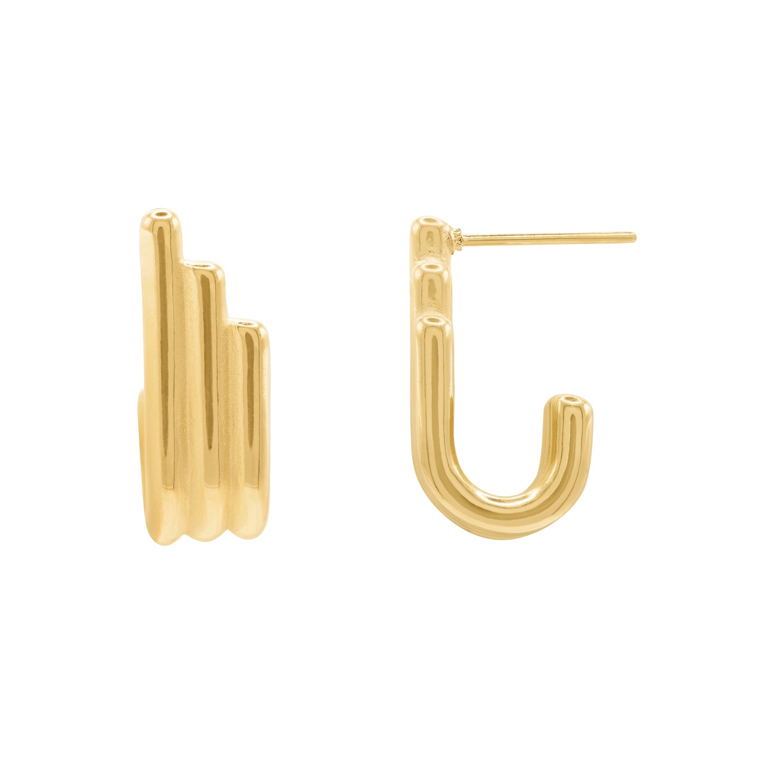 Heideman Boucles d'oreilles Livim couleur or