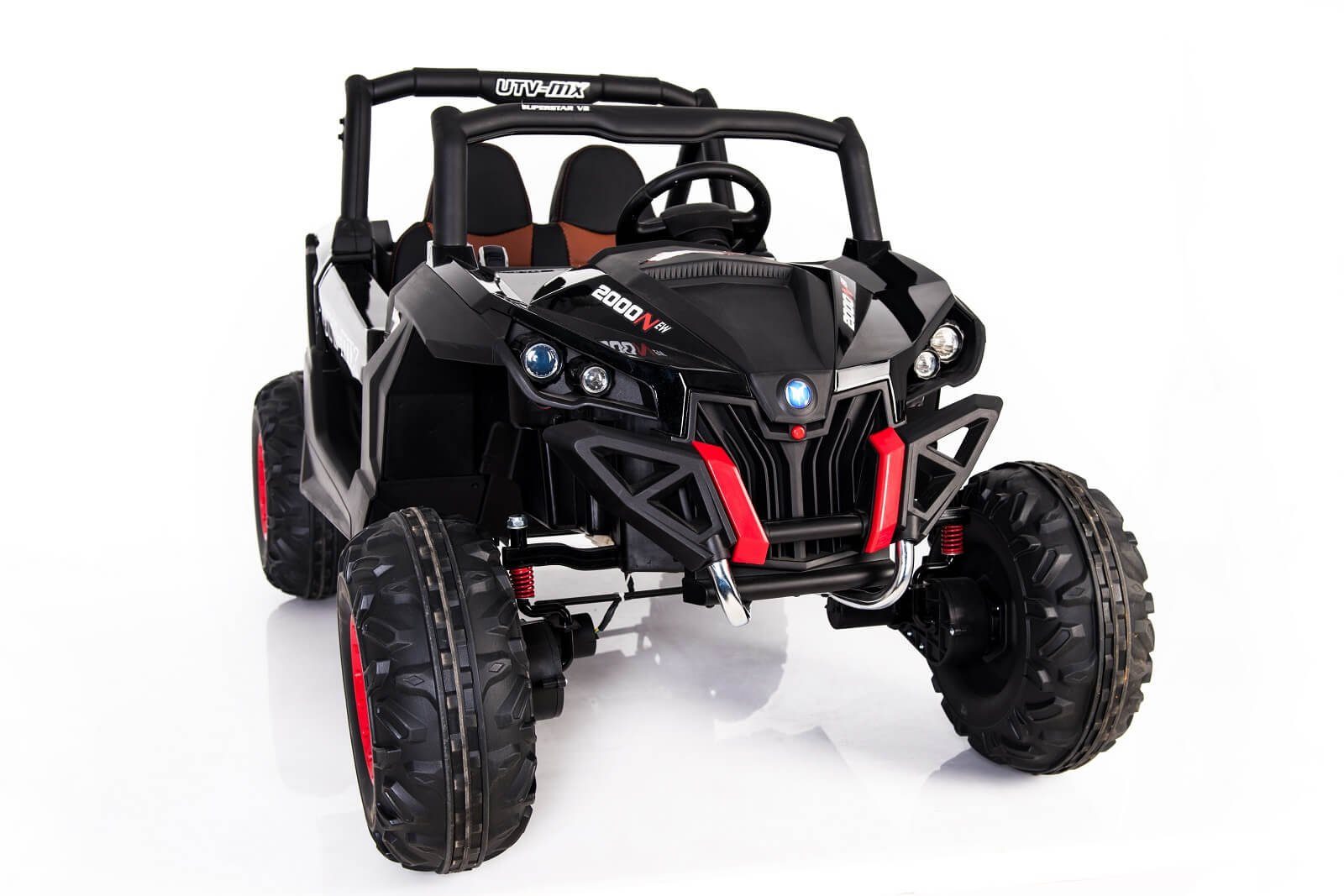 Elektrické dětské auto BoGi bugina XXL UTV 2místné prémiové model 2x200W 24V 14Ah elektromobil