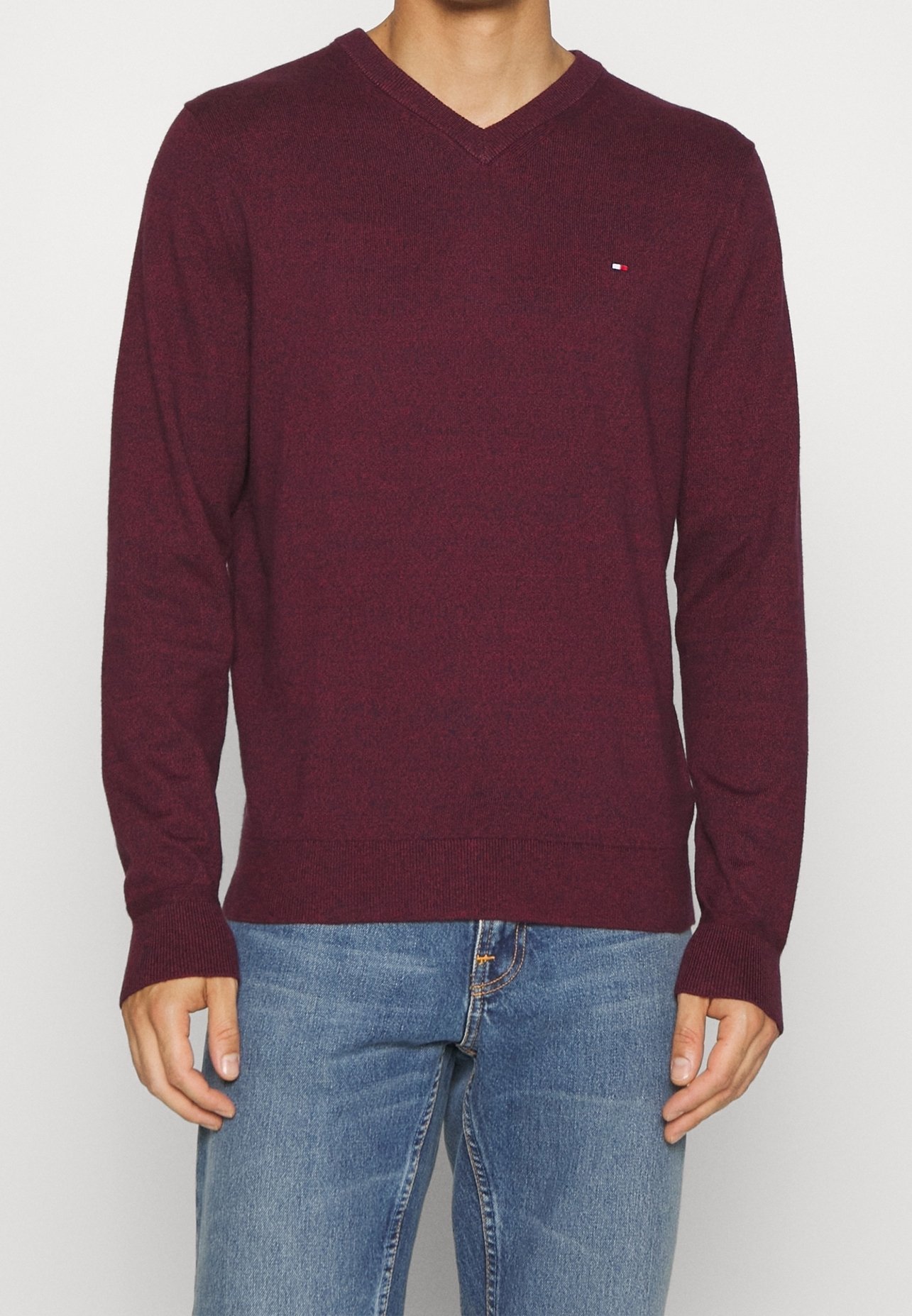 Maglione Tommy Hilfiger - bordeaux screziato