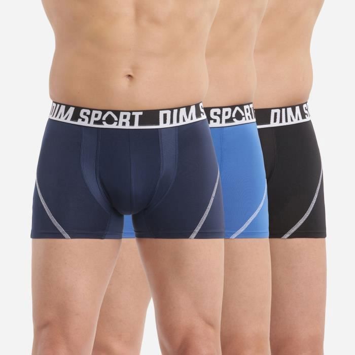 Set van 3 sportboxershorts van microvezel