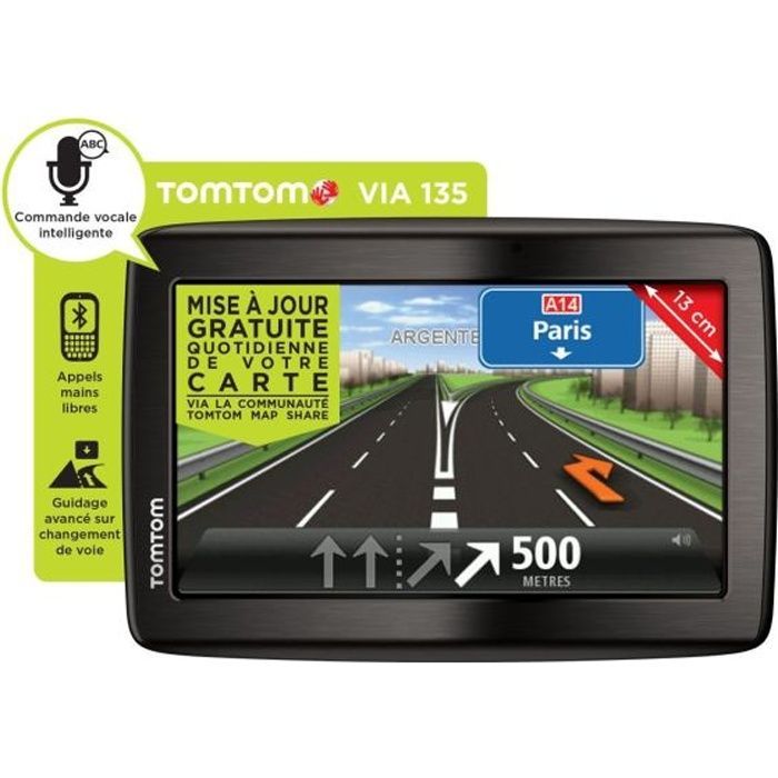 GPS TomTom Via 135 para Europa