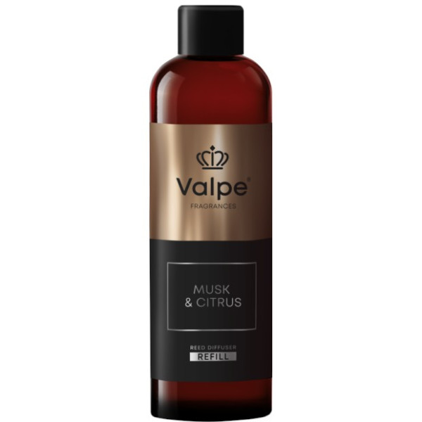 Uzupełniacz Do Dyfuzora Zapachowego Bispol Valpe 180Ml Piżmo - Cytrus