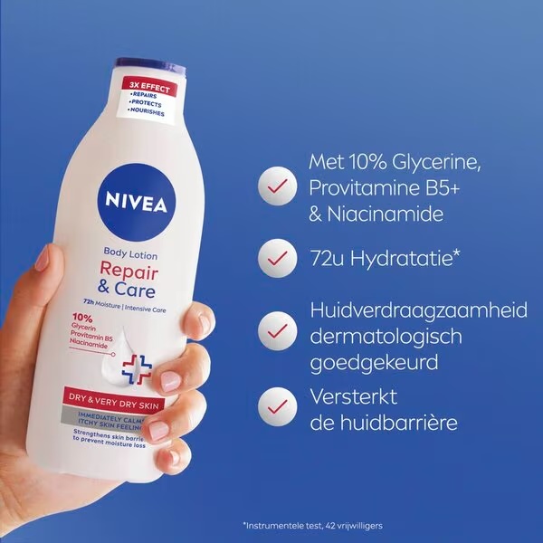 NIVEA Repair & Care losjon za telo<br>400 ml - za suho do zelo suho kožo