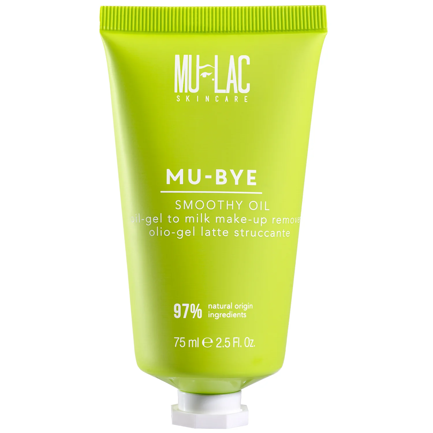 Skin Care MU-BYE Smoothy Oil - Olio detergente viso, Gel detergente viso