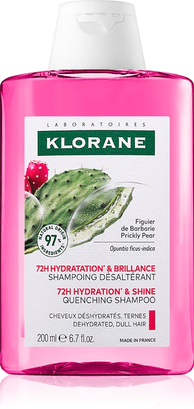 Shampoo hidratante intensivo Klorane Prickly Pear