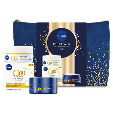 Nivea Q10 Power Anti-Wrinkle Routine -tuotesetti 1 kpl 1 kpl