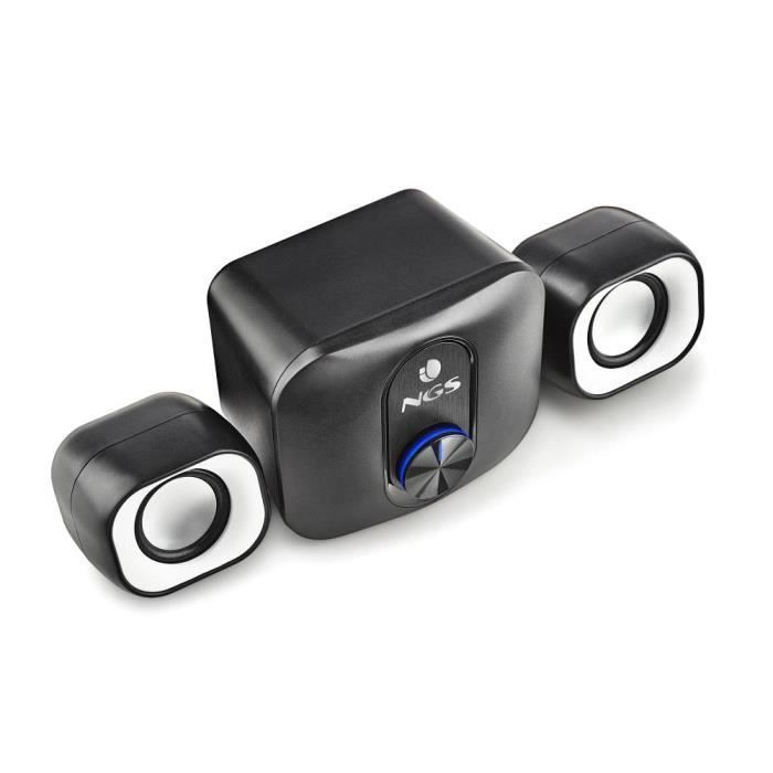 Mini altoparlante stereo - NGS - COMET 2.1 - 20W - USB - 3,5 mm