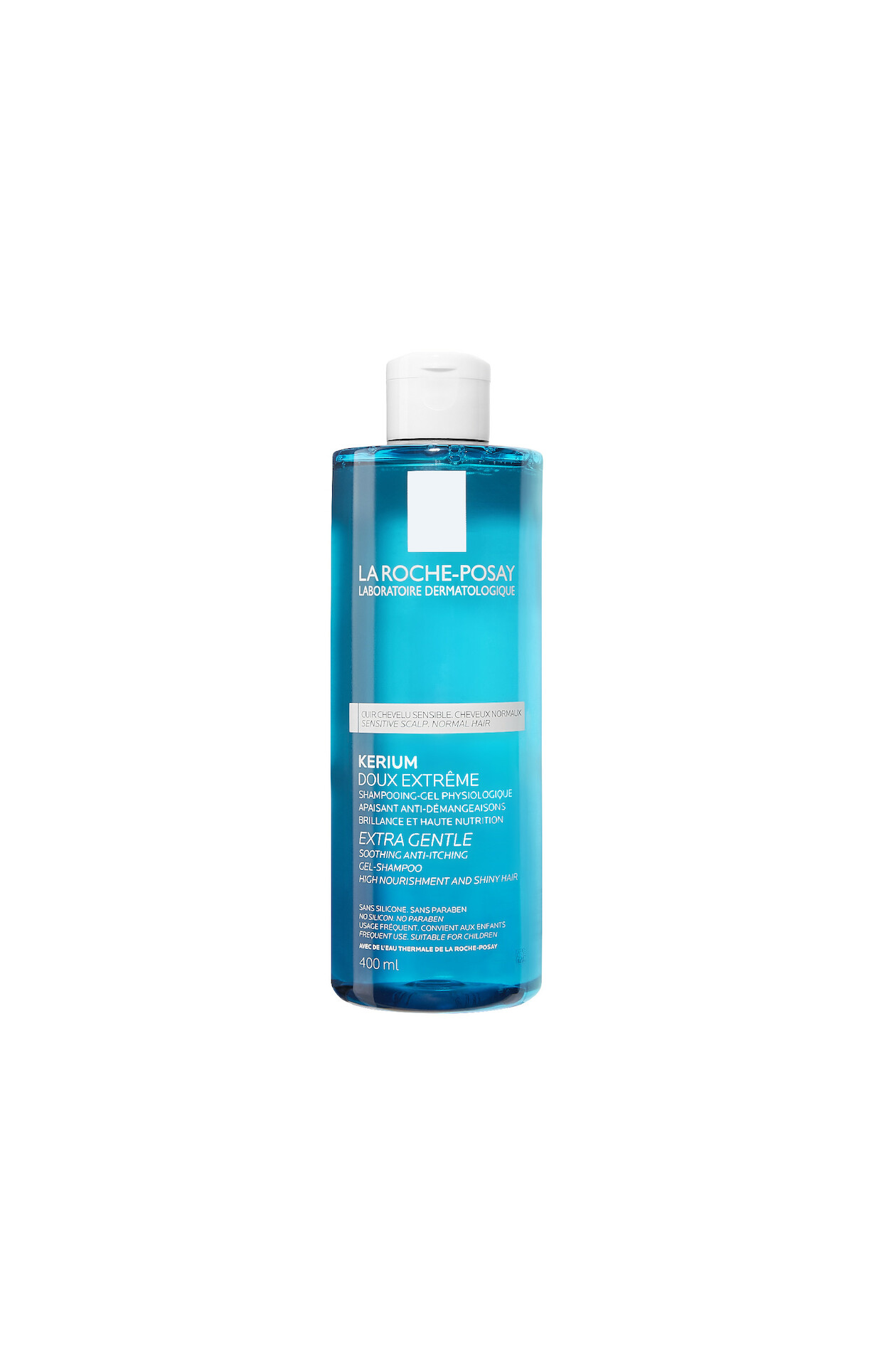 Kerium Extra Gyengéd Gél Sampon 400 ml - La Roche-Posay