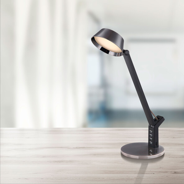 Lampă de birou LED 58422BDS cu încărcare wireless