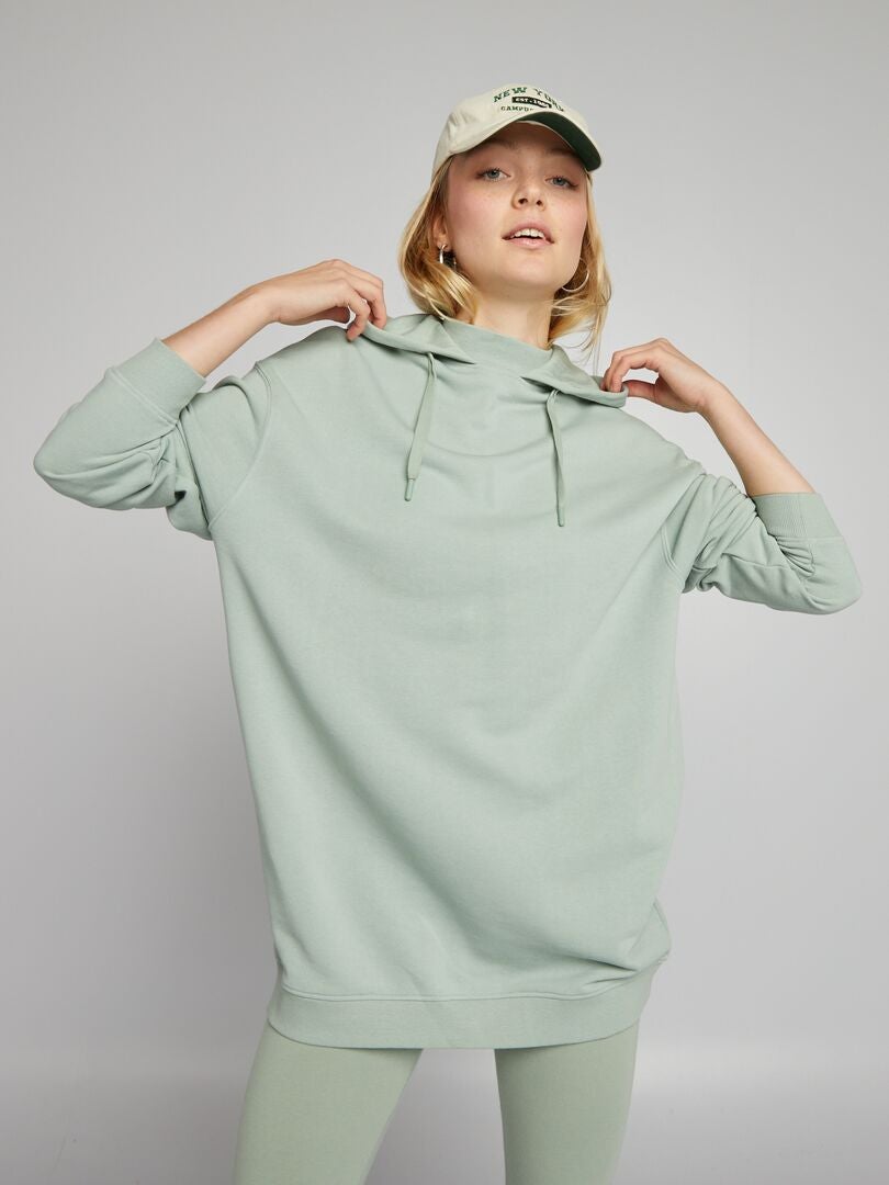 Sudadera ligera con capucha - VERDE
