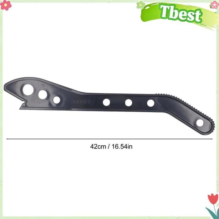 Safety push stick for woodworking, made of ABS with an ergonomic handle, for table saws, band saws, and router tables.