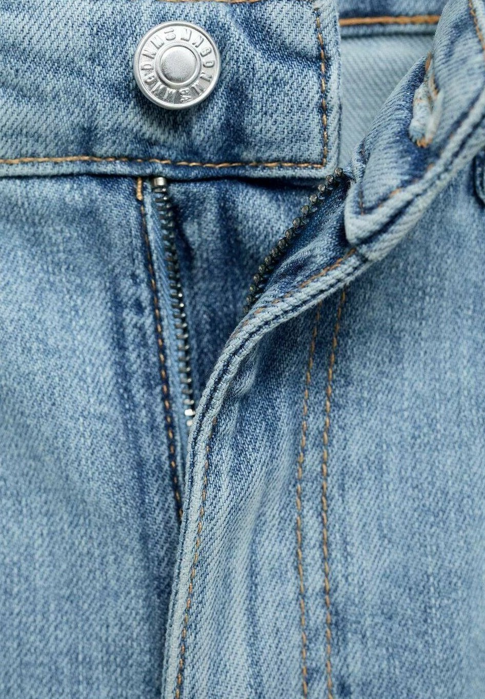 Mango jeans met rechte pijpen - blauw