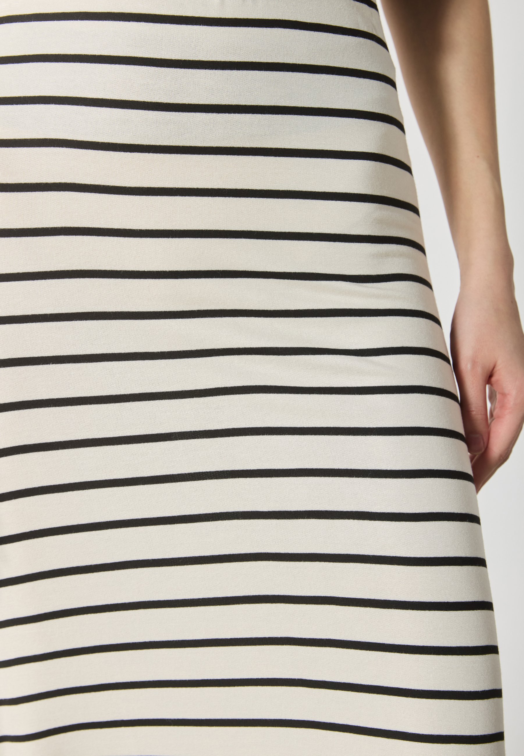 Anna Field maxi-rok - wit/zwart
