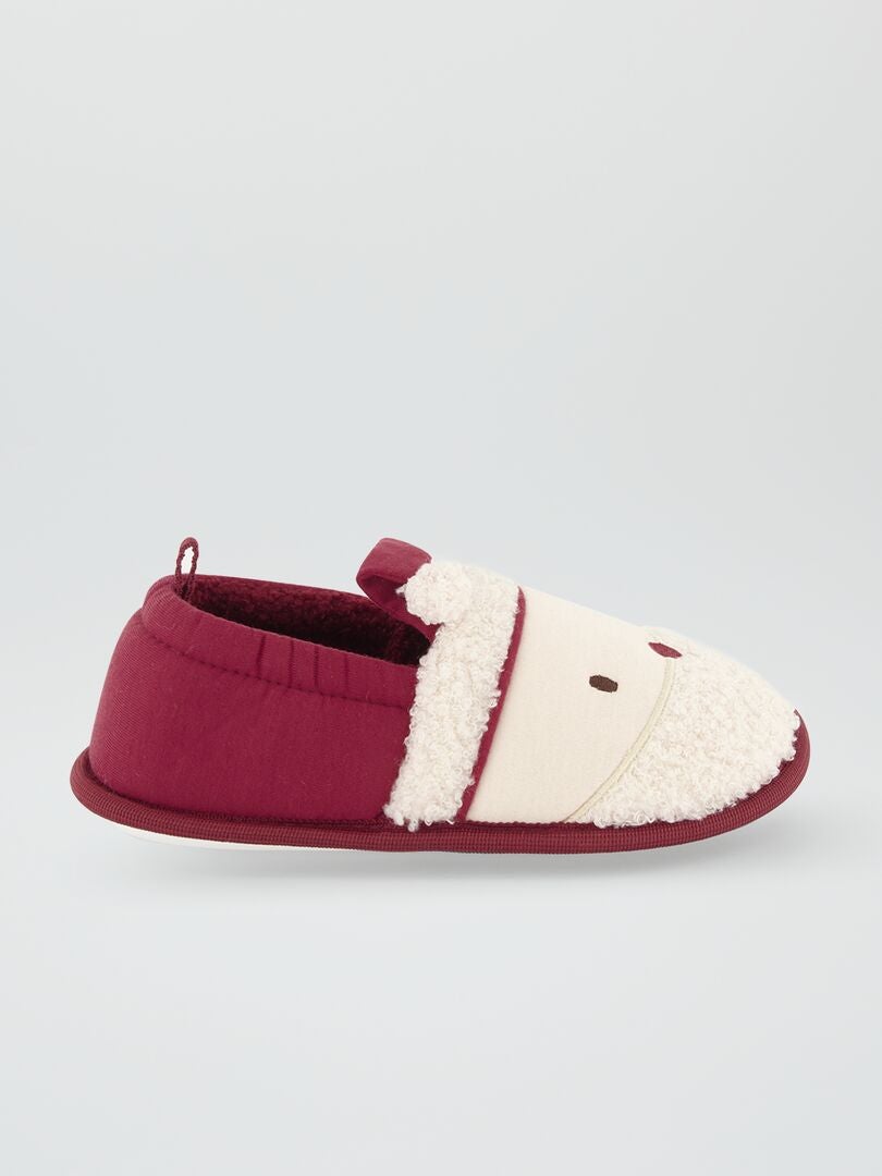 Pantufas de Natal - VERMELHAS