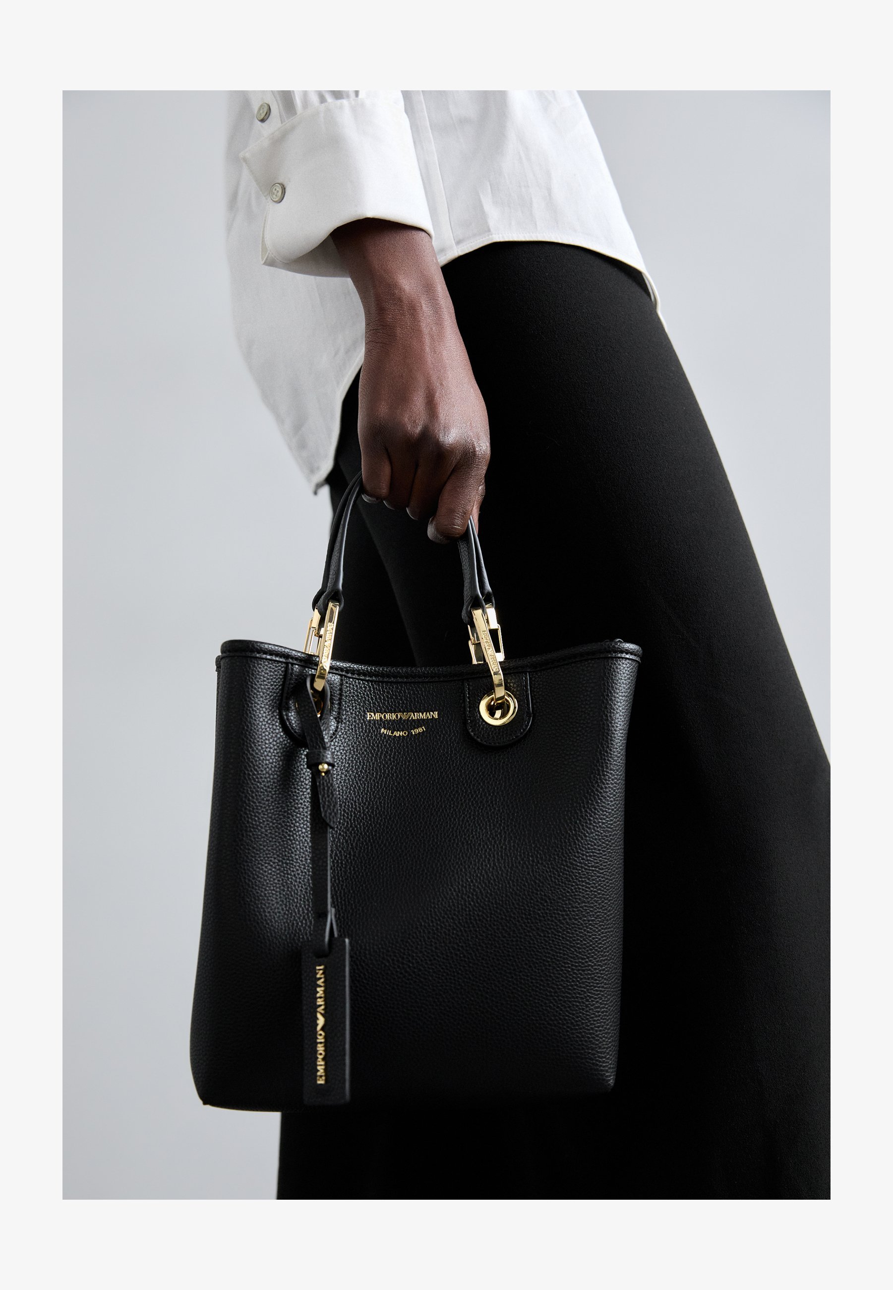 Emporio Armani MY SIZE VERTICALE SET - Borsa - nero