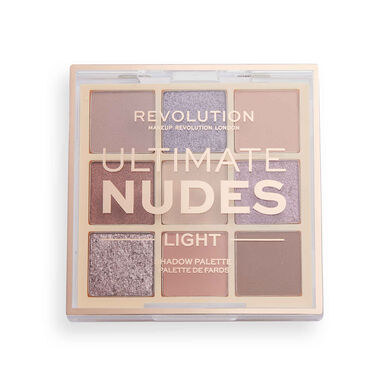 Paleta de sombras de ojos Makeup Revolution Ultimate Nudes Light 1 unidad 1 unidad