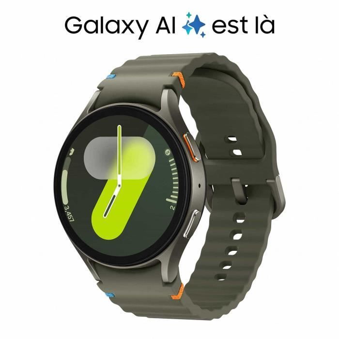 Samsung Watch7 44mm Smartwatch, Khaki Groen, Bluetooth