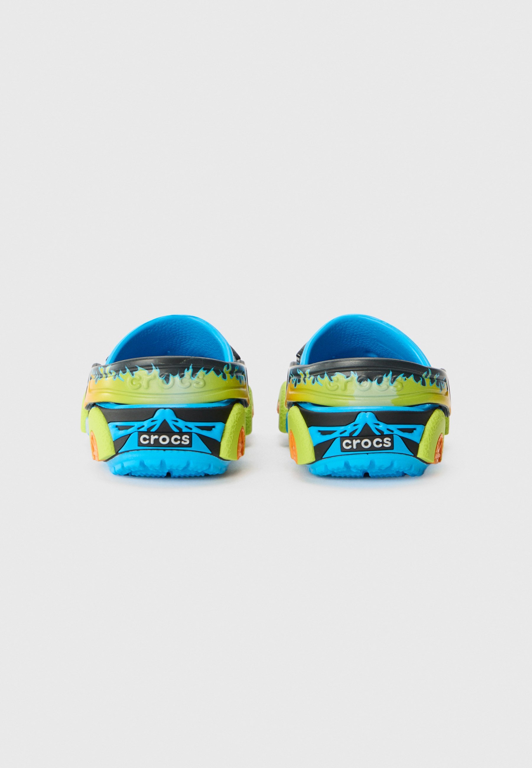 Crocs CLASSIC IAM MONSTER TRUCK UNISEX - Klompen - neon oceaan