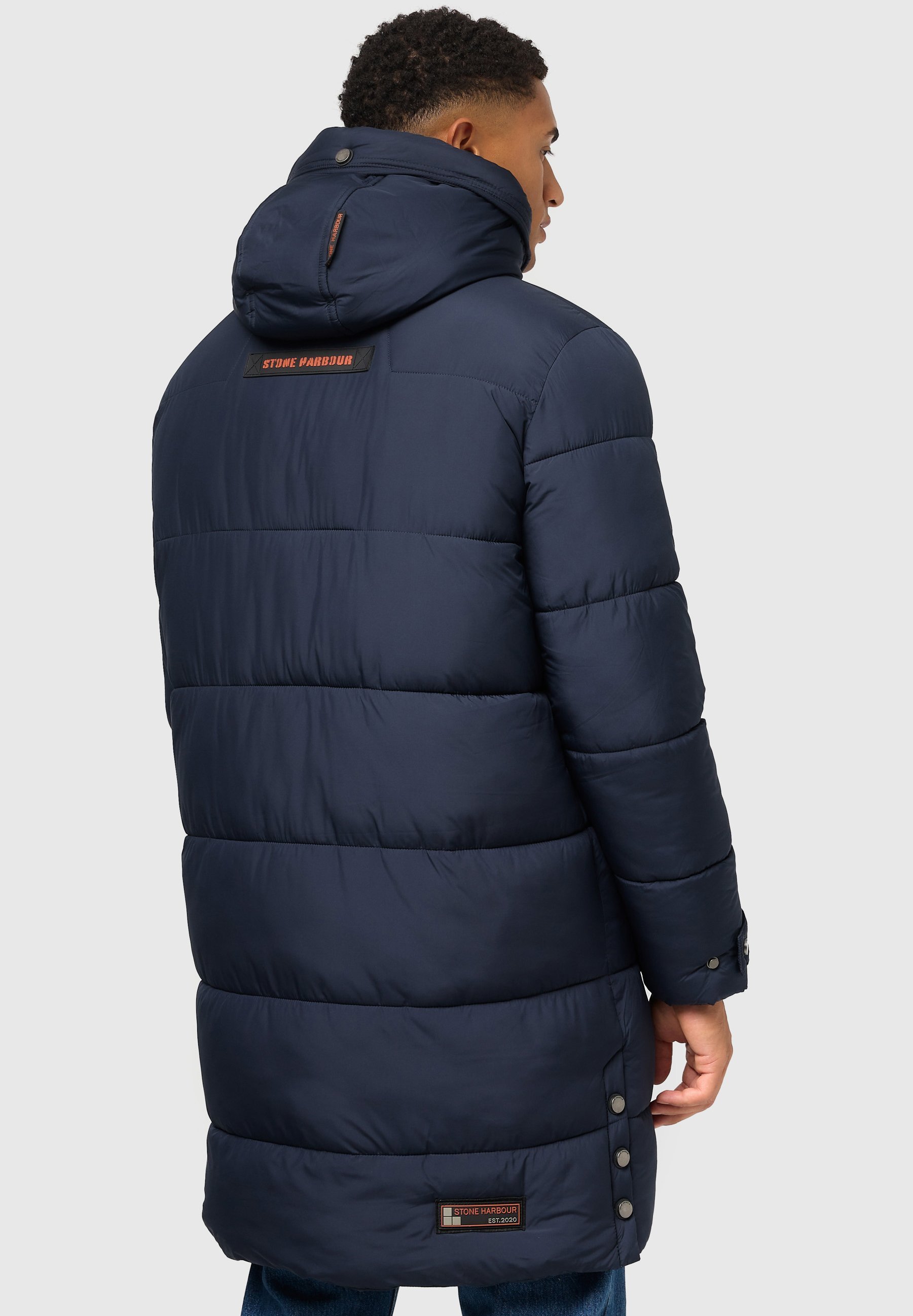 STONE HARBOUR BEVIIS - Winter coat - dark blue