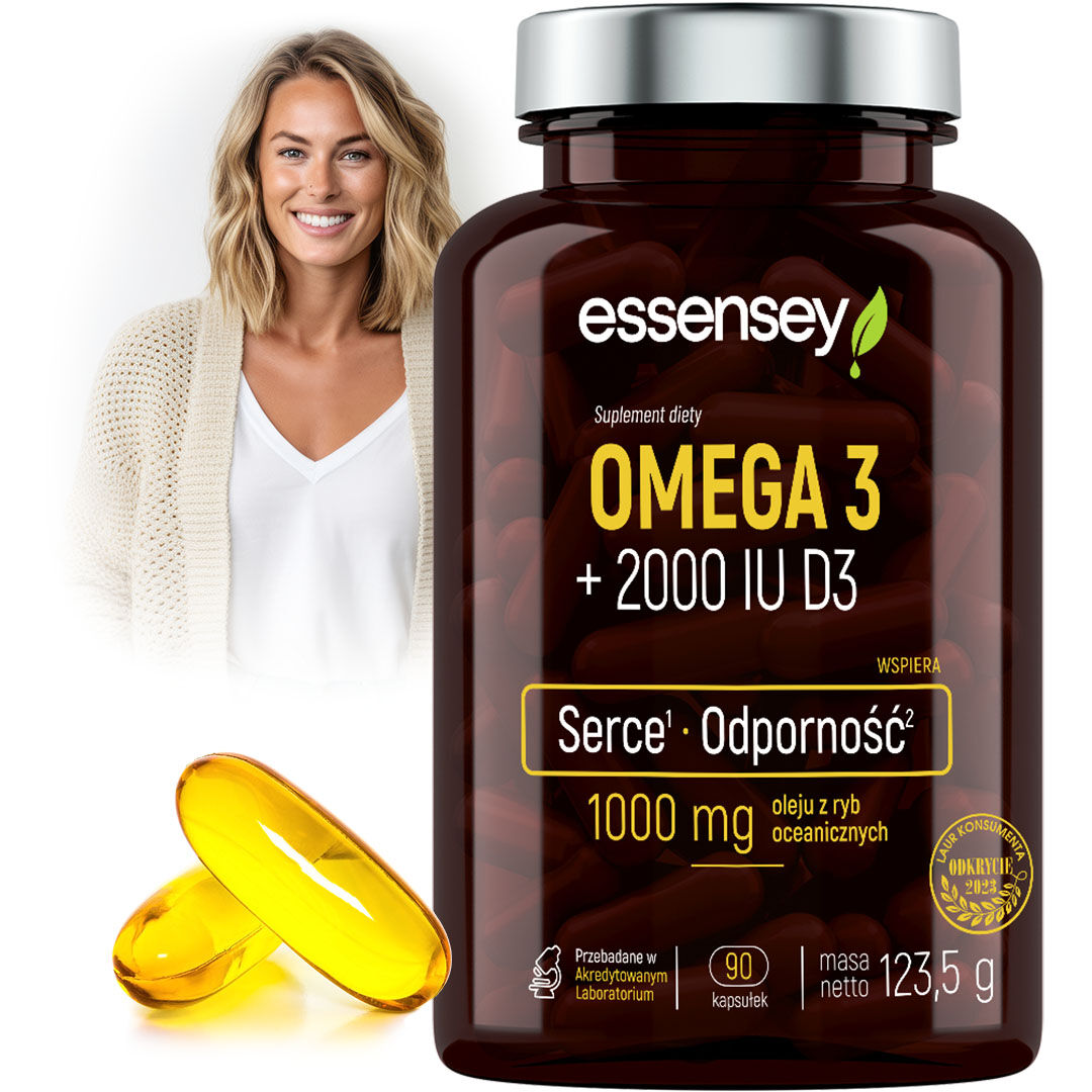 Essensey Omega3 + 2000 UI D3