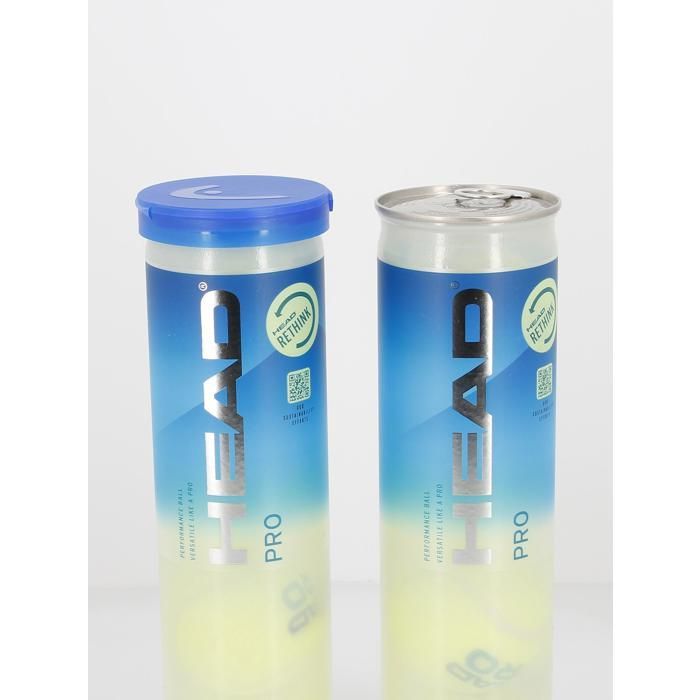 Tennisballen, verpakking van 2 tubes 2x4b Head Pro - speciale aanbieding - Head