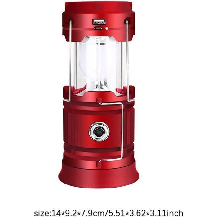 Lâmpada solar portátil para camping ao ar livre, luz de teto LED multifuncional recarregável via USB, lanterna adesiva, [318]