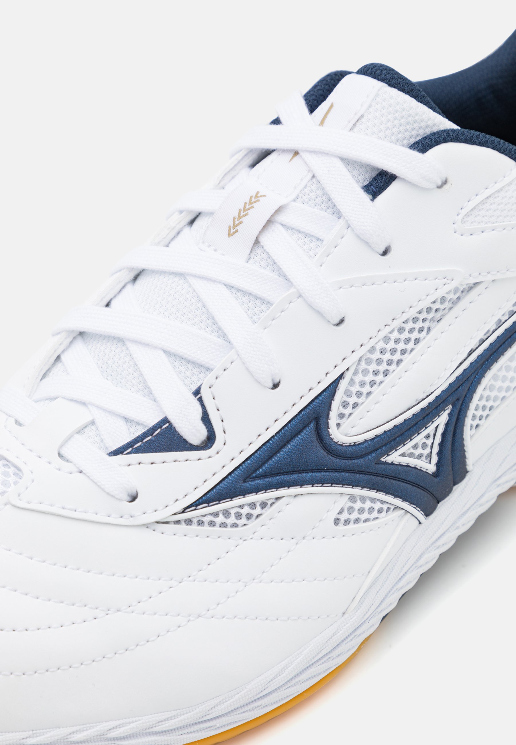 Mizuno WAVE DRIVE 9 TAFELTENNIS - Tennisschoenen voor diverse ondergronden - wit/blauw/goud