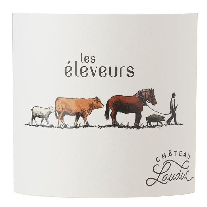 Château Lauduc Les Éleveurs 2024 Entre-deux-Mers - Vino Blanco Burdeos - Ecológico